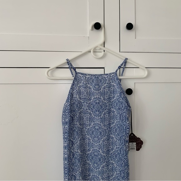 Knox Rose Blue Floral High Low Dress Size XS - Picture 2 of 10